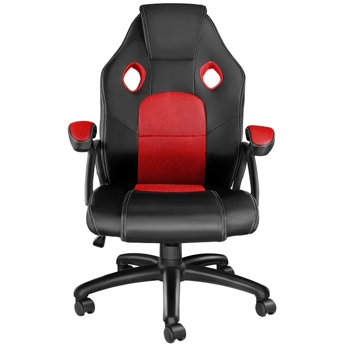 **Technische titel in het Nederlands: Ergonomische gamingstoel met ademend netwerk en verstelbare armleuningen**